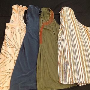 Bundle of light flowy tank tops